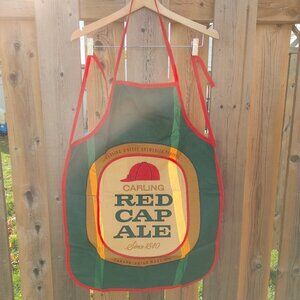 VINTAGE RED CAP ALE Beer Apron New Old Stock
